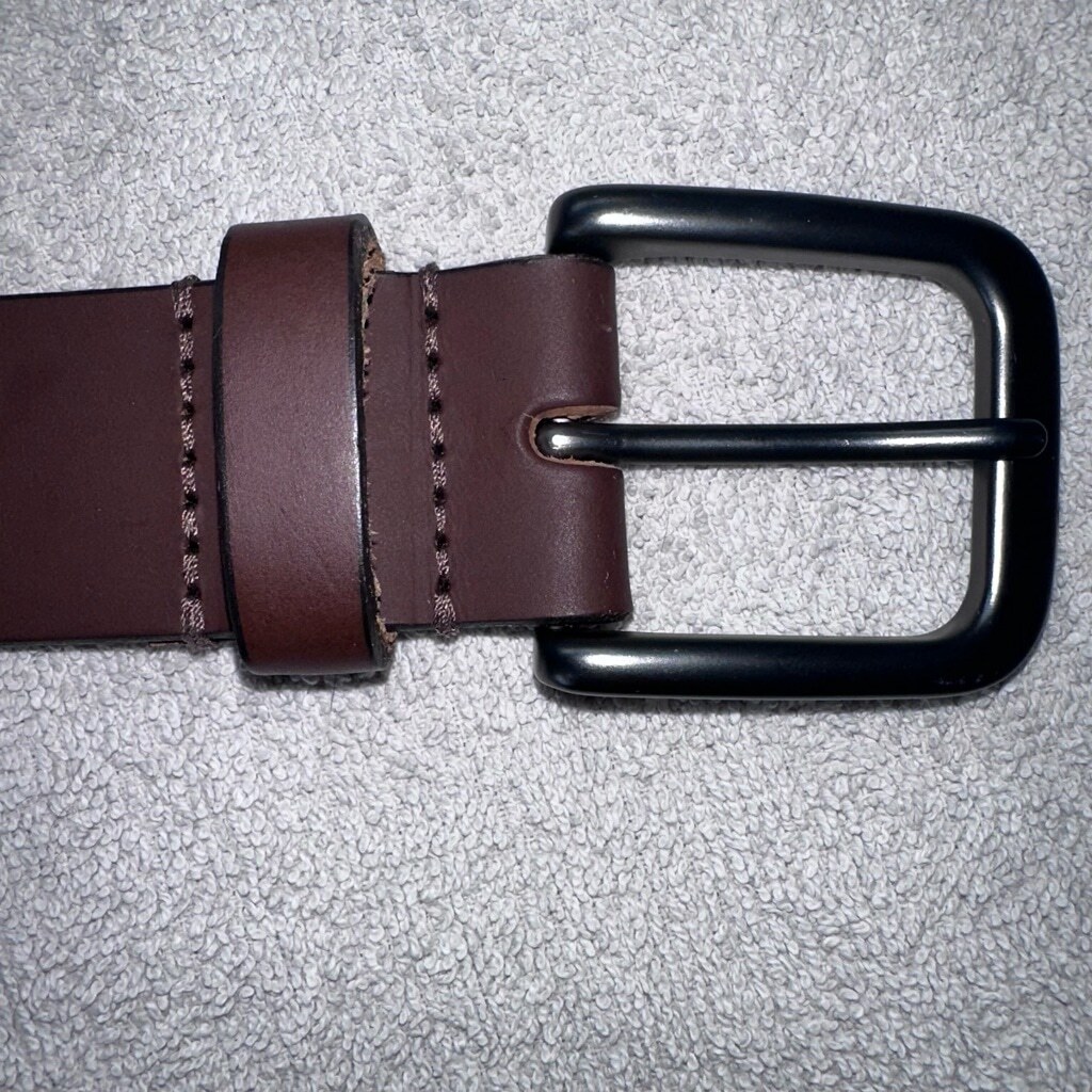EUC Men’s Size 34 Timberland Casual Dress Belt Better Leather Eco Conscious image 2