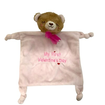 #ad #ad Love in the Air My First Valentines Day Baby Blanket Bear Plush Head Walgreens $14.75