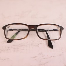 Ray-Ban Eyeglasses Frames Only RB7017 5200 Mens Black Brown 54-17-145 Full Rim
