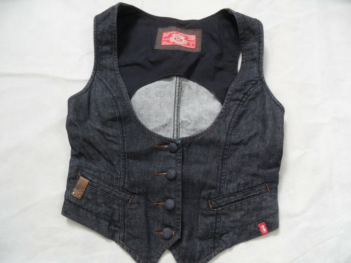 Vest Edc By Esprit Weste Jeansweste Damen Esprit EDC By Esprit