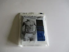 Calvin Klein NP1954O Pack-2 Striped Cotton Stretch Low Rise Trunks XL $34.50 NWT