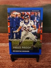 2017 Panini Donruss Press Proof Blue Devontae Booker #280