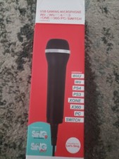 USB Gaming Microphone 4 Mts Cable Compatible With Wii, PS, XBOX, PC, SWITCH