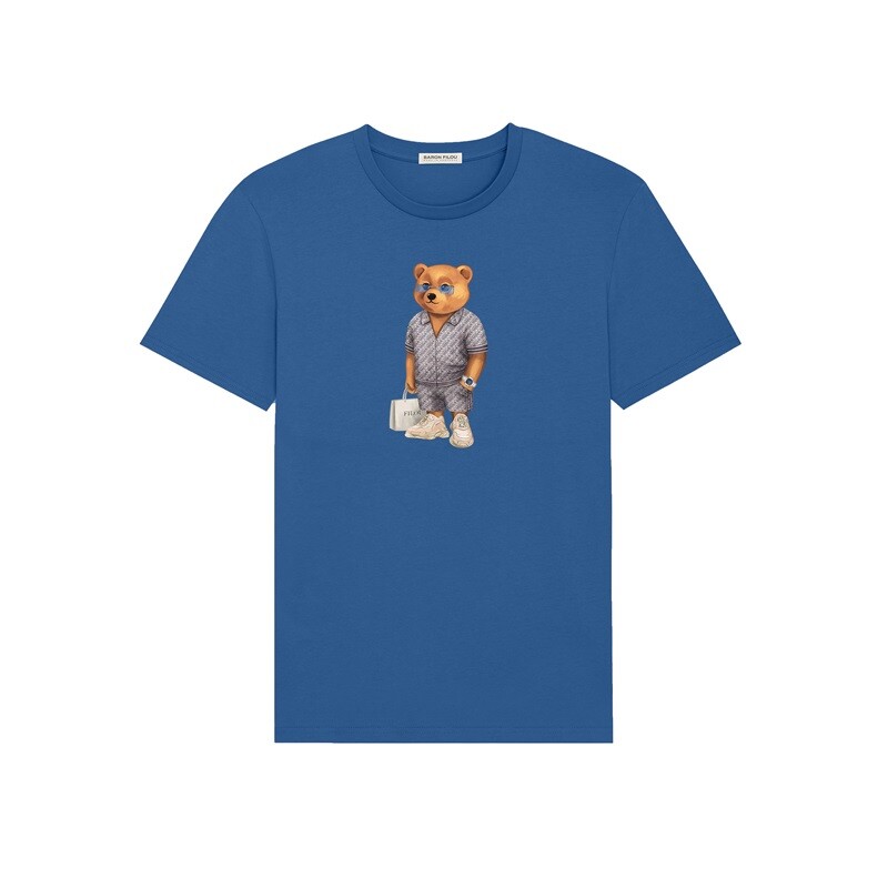 T-Shirt biologica Baron Filou LXXVIII Blue Lagoon Maglietta Unisex Tshirt PE24