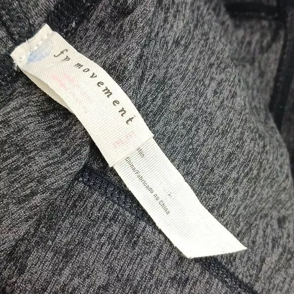 free-people-movement stretch athletic pull on cropped leggings