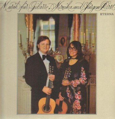 Monika und Jürgen Rost Musik für Gitarre NEAR MINT Eterna Vinyl LP