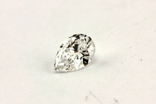 GIA certified natural pear shaped diamond 0.36ct SI1 D 5.86x4.09x2.56mm estate 1755.53 per carat