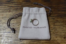 David Yurman Prasiolite Diamond 925 Ring Size 7