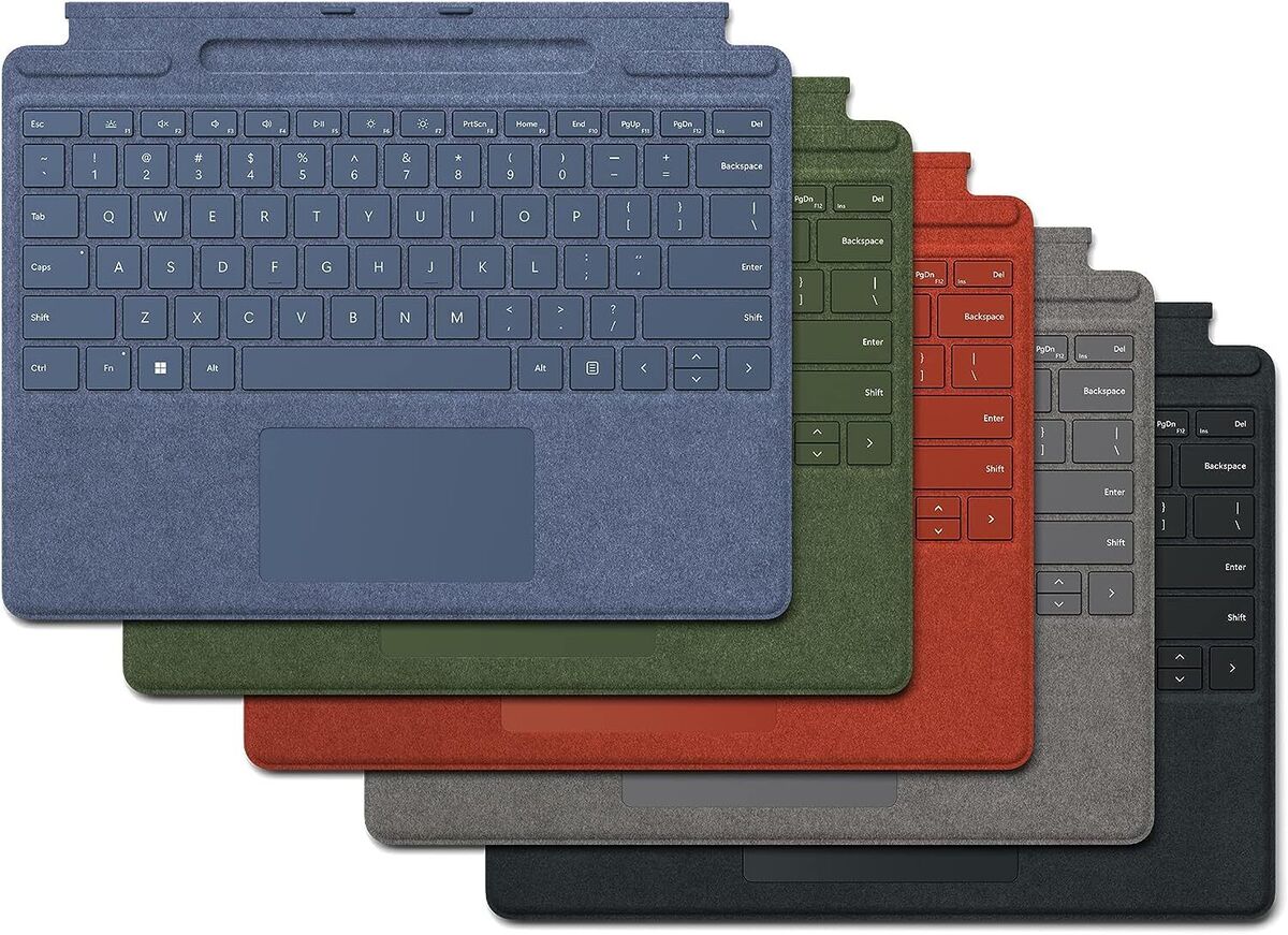 Microsoft Surface Pro Signature Type Cover Keyboard for Pro 9, Pro 8, Pro X