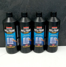 Soudal PVCU Solvent Based Frame Cleaner x 4 Professional Quality - 1 Litre