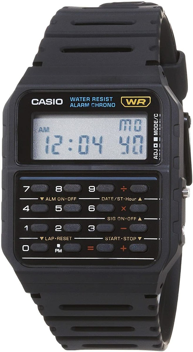 Casio Mens Watch Calculator Databank CA-53W-1ER