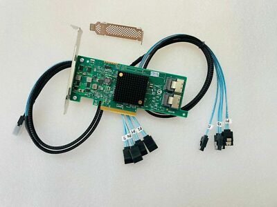 LSI OEM 9207-8i 6Gbs HBA FW: P20 IT Mode For ZFS FreeNAS unRAID 2*SFF-8087 SATA