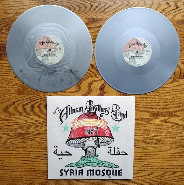 Allman Brothers Syria Mosque  1-17-71 2xLP Steel Grey Vinyl Ltd Ed 271/9000 New - Image 2 of 4