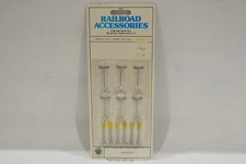 Vintage Bachmann HO Scale Signs and Traffic Lights 12 Piece Set 42207 Sealed  c2