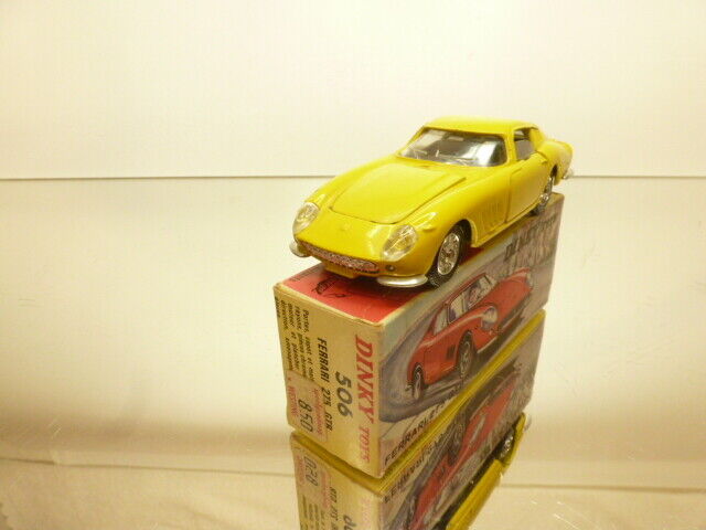 DINKY TOYS 506 FERRARI 275 GTB - YELLOW 1:43 rare color