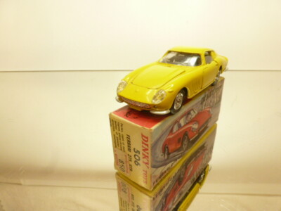 DINKY TOYS 506 FERRARI 275 GTB - YELLOW 1:43 rare color - GOOD