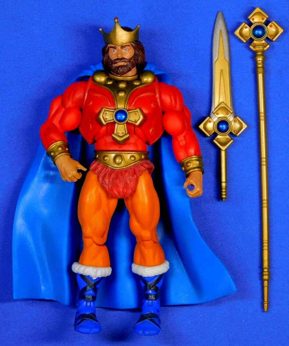 MASTERS OF THE UNIVERSE CLASSICS KING RANDOR COMPLETE MOTU HE-MAN