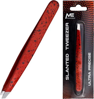 SLANTED Tweezers Eyebrow Hair Stainless Steel Tweezer Professional Men Women UK