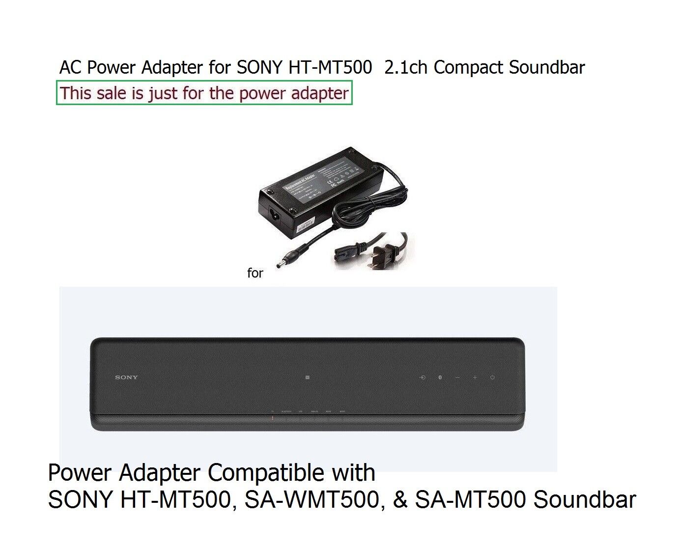 AC Adapter for Sony HT-MT500 mini Soundbar | eBay