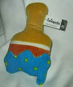 Neopet-McDonald-039-s-2004-STARRY-PAINTBRUSH-Plush