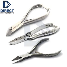 Chiropody Toenail Clippers for Elderly Thick Hard Nail Cutters Nippers Foot Care