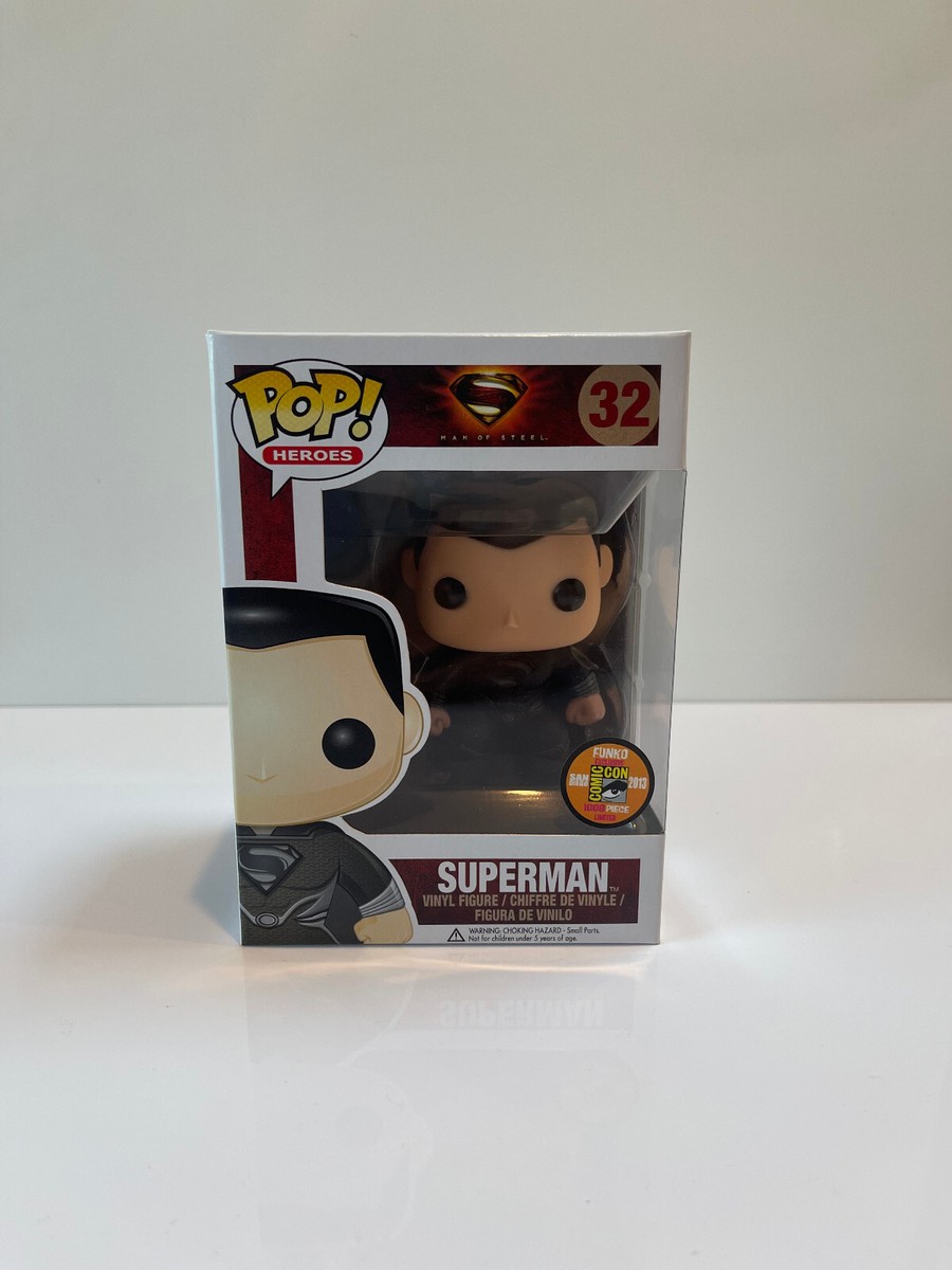 廃盤レアFUNKO POP!  DC マンオブスティール　スーパーマン Funko Pop Superman #29 Man Of Steel Vaulted/Rare Damaged Box