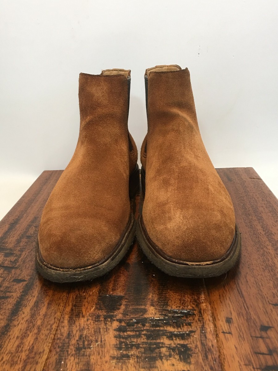 Clarks Chelsea Boots Brown Suede SIZE 11 MENS | eBay display picture 3