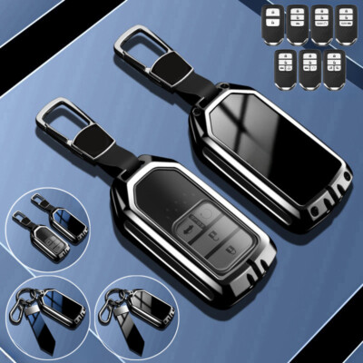 Zinc Alloy TPU Car Key Case Cover For Honda Insight Vezel XRV Ridgeline Pilot