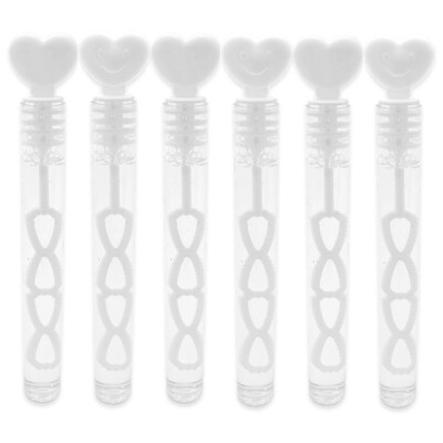 24x Herz Smiley Seifenblasen Röhrchen Herz Hochzeit Gastgeschenk Wedding Bubbles