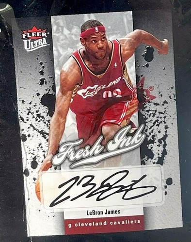 2006-07 Fleer Ultra NBA Baloncesto Hobby Pack 8 Tarjetas LEBRON JAMES TINTA FRESCA EMBALAJE ORIGINAL - Imagen 2 de 22