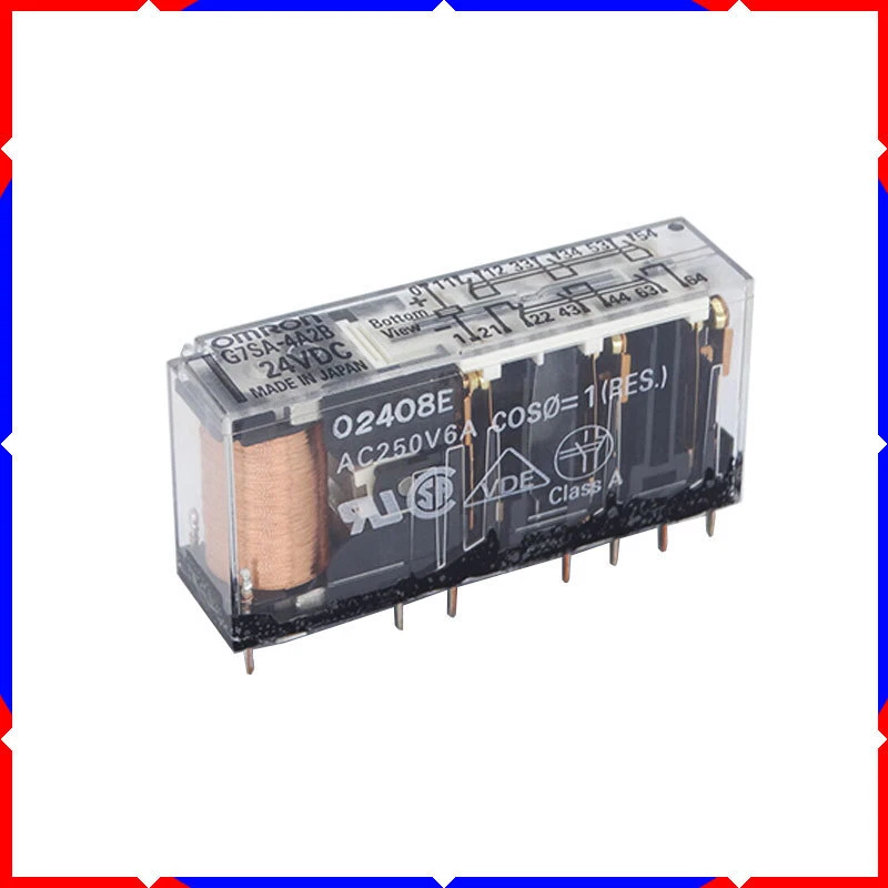 24V DC Safety Relay G7SA-2A2B G7SA-3A1B G7SA-3A3B G7SA-4A2B G7SA-5A1B Omron - Image 4 of 4