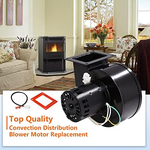 Convection Blower Replacement for Vogelzang VG5790, VG5770 Pellet Stove, Room...
