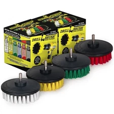 Drill Brush Cordless Drill Powered Indoor/Outdoor Multi-purpose Scrub Brushes