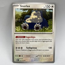 Papier Pokemon Relaxo Holo (It) 143-165 Scarlet Violet 151