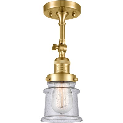 Innovations Lighting 201F-SG-G184S-LED Franklin Restoration Small Canton