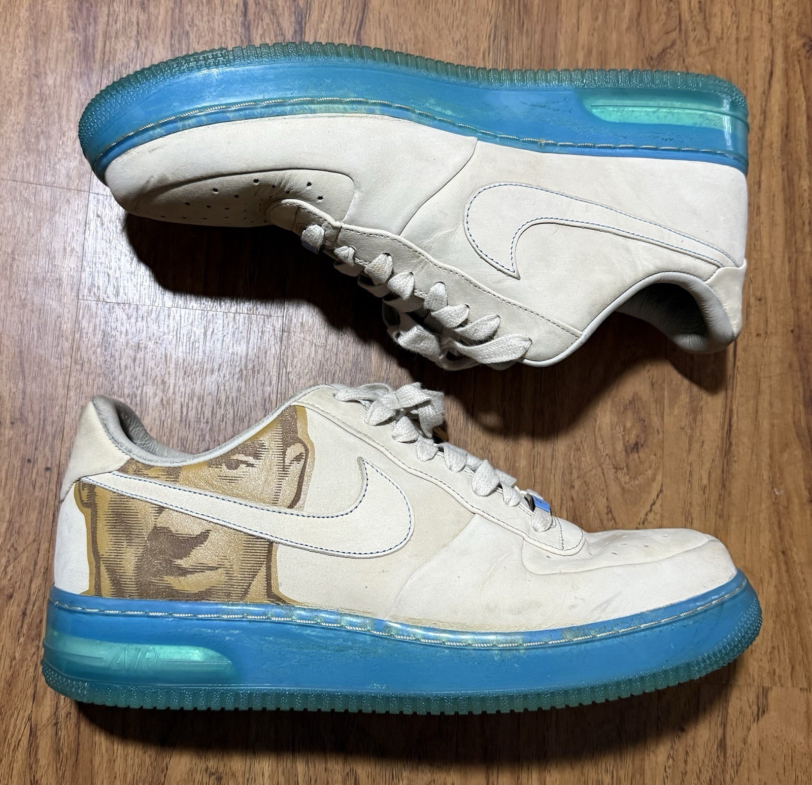 Vintage 2007 Nike Air Force 1 Kobe Bryant Supreme Shoes 11.5 RARE 100percent Authentic