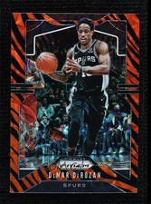 2019-20 Panini Prizm Choice Tiger Stripes Prizm DeMar DeRozan #134 hs9