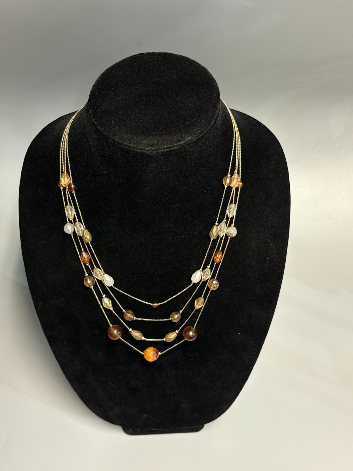 Layered Beaded Multi Stranded Necklace Jewelry 4 … - image 4