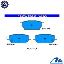 BRAKE PAD SET DISC BRAKE 13.0460-5826.2 FOR MITSUBISHI CARISMA MIRAGE LIBERO/V