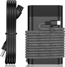 Slim 65W USB C Laptop Charger Compatible with HP Spectre x360, Elitebook x360