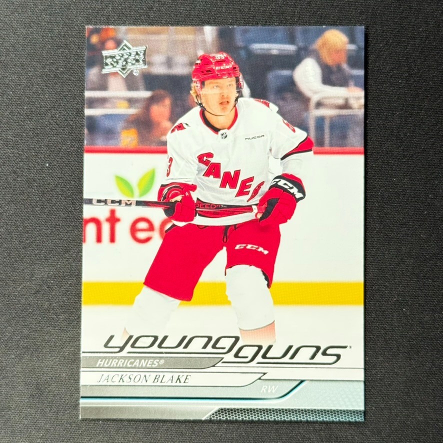 2024-25 Upper Deck Series 2 - Young Guns Jackson Blake #470 (RC)