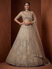 Luxury Net Lehenga Choli Dori Zari Sequins Ethnic Party Wear