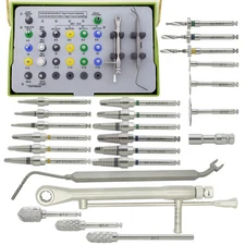 Implant ESSET Hiossen Kit OSSTEM Ridge Expansion Drill Split Saw Torque Wrench