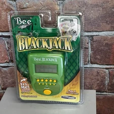 Bee Blackjack Handheld Poker Game 2003 Green BRAND NEW SEALED