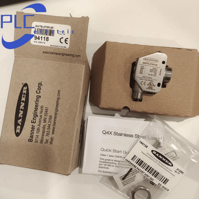 Banner Q4XTBLAF300-Q8 Laser ranging sensor brand new free shipping With box