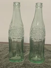 (2) VTG 1955 Coca-Cola 12oz Bottles Good Shape