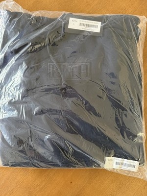 Kith Classic Logo Nelson Hoodie (Nocturnal) Sz L FW25 Cyber Monday