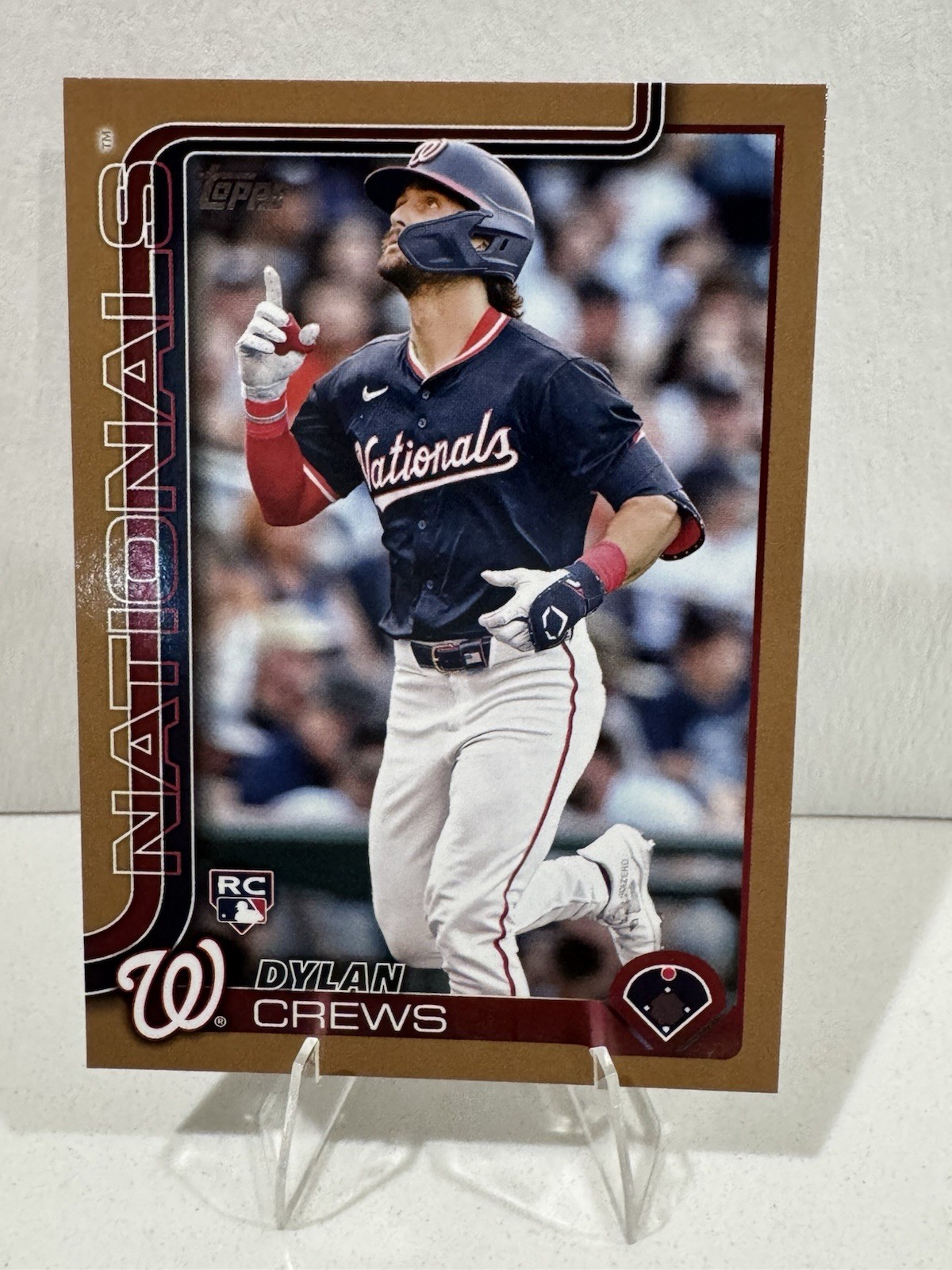 Dylan Crews 2025 Topps #74 Gold /2025 Price Guide - Sports Card 