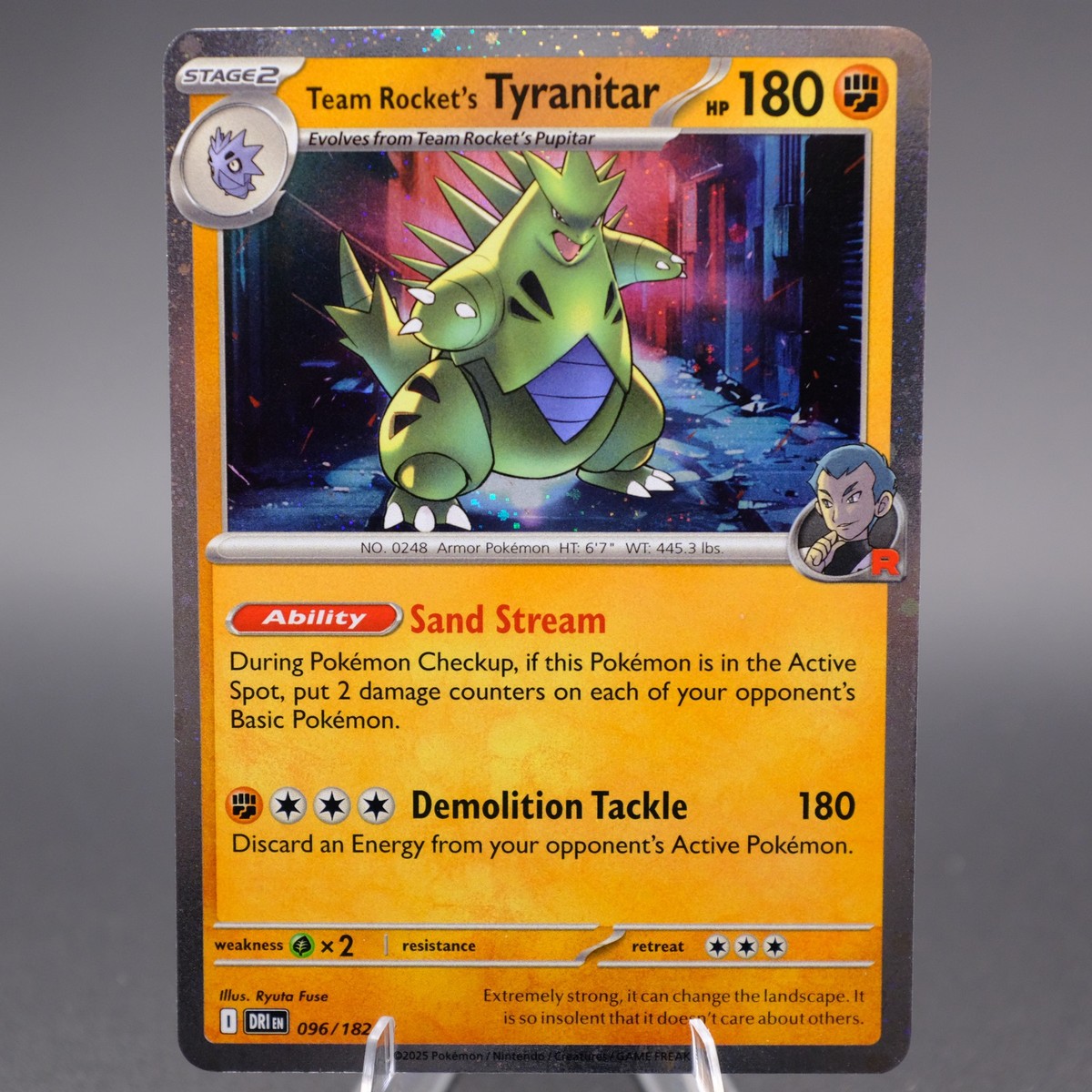 PSA10】ポケモンカード ロケット団のバンギラス tyranitar POKEMON