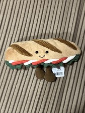 Jellycat Amuseables Caprese Baguette Online Exclusive BNWT Sweet Face last one